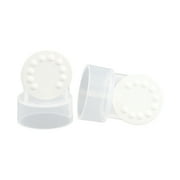 BelleMa 2 Valves and 2 Membranes Replacement Parts (Compatible for Melon Double Electric Breast Pump), PDA Approved, BPA Free