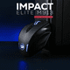 thumbnail image 2 of Ratón inalámbrico para juegos Redragon Impact Elite M913 negro, 2 of 7