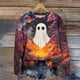 thumbnail image 1 of Ailaofu Halloween Womens Sweatshirt Cute Round Neck Sweatshirts Print Long Sleeve Fall Outfits Pullover, 1 of 3