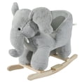 thumbnail image 1 of Mecedora Bambineto Elefante de Peluche para Bebé, 1 of 8