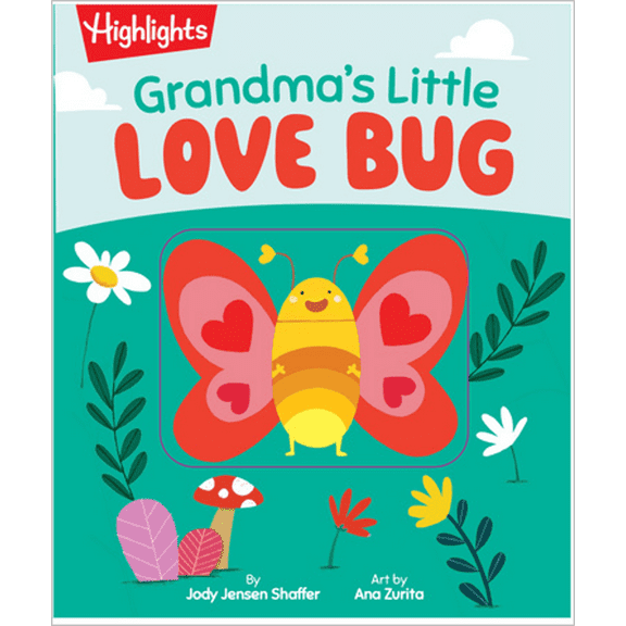 Grandma's Little Love Bug: Touch-And-Feel Baby Crinkle Book Filled with Rhymes and Snuggle Moments, Keepsake Gift and Read-Aloud Fun for New Grandmas, Nanas, Gigis and Mimis (Board Book)