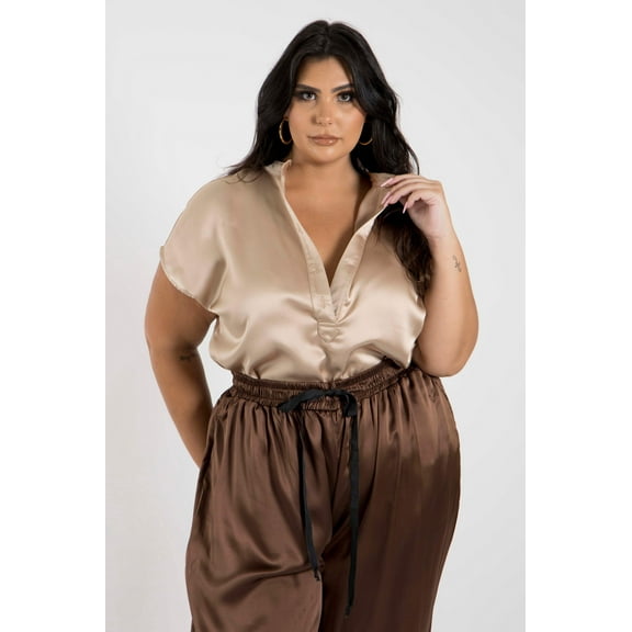 The Wardrobe Hero - Italian Silk Jogger Pant in Espresso