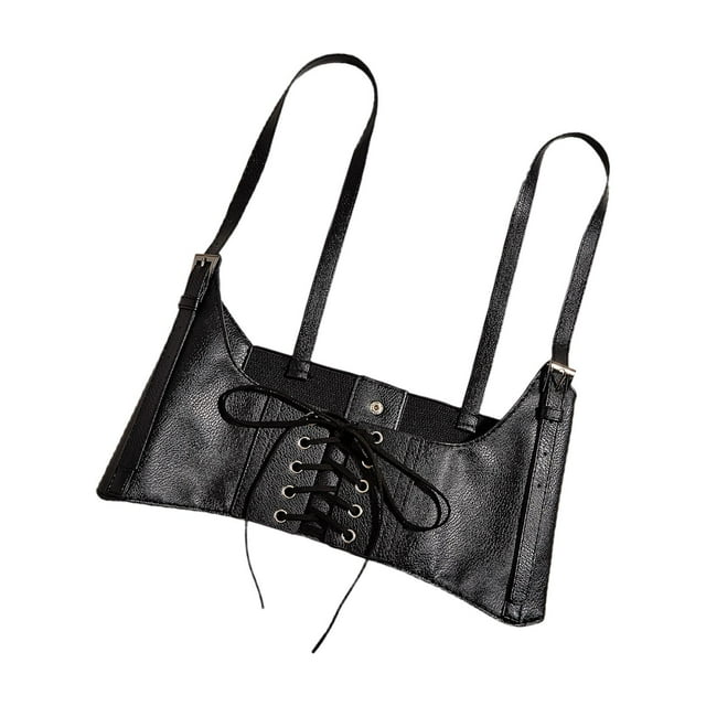 Corsé Cinturón Sunnimix Mujer Punk Cuero PU