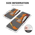 thumbnail image 2 of Sikiie I Like Big Digger Kitchen Mat 2 PCS Cushioned Kitchen Rug, Waterproof Non-Slip Kitchen Mats for Kitchen, Floor Home, Sink, Laundry, 2 of 6