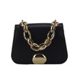 thumbnail image 2 of Mini bolso de hombro tipo bandolera de cuero PU con cadena de diseñador para mujer (negro) Tmvgtek Para estrenar, 2 of 8
