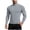 Light Gray, variant on Dagaeig Men's Compression Shirts Long Sleeve Turtle Neck Athletic Workout Gym T-Shirts Base Layer Undershirts
