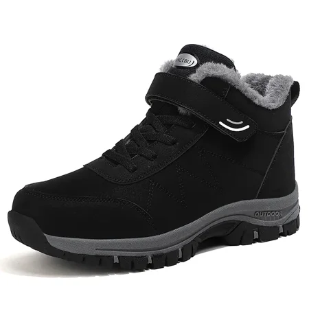

Men‘s Suede Warm Fleece Comfortable Snow Boots Winter