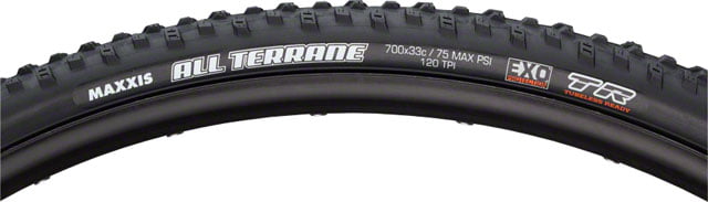 Maxxis All Terrane 700x33mm Tire 60tpi Dual Compound EXO Casing Tubeless Read for sale online 