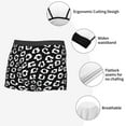 thumbnail image 5 of Kdxio Men's Boxer Briefs with Black Leopard Print - Comfortable and Breathable Underwear for Everyday Wear, 5 of 7