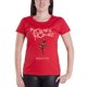 thumbnail image 1 of My Chemical Romance - Camiseta The Black Parade para Mujer (Rojo), 1 of 2