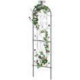 thumbnail image 2 of STAWAY Metal Garden Trellis 60x15 in - Sturdy, Rustproof Climbing Plant Support for Roses, Ivy & Vegetables - Chic Outdoor Decor, Easy Setup, 2 of 9