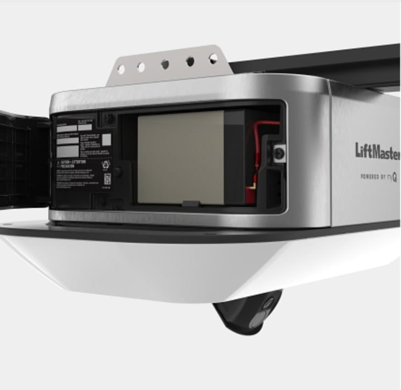 6690L by LiftMaster 1-1/4 HPs Belt Drive Opener with Battery Backup and myQ Connectivity No Rail
