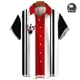 thumbnail image 3 of Camisa de hombre con estampado de flamencos, informal, con estampado 3D, con botones de solapa, para verano, estilo hawaiano, informal, tallas S a 5XL, 3 of 5