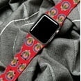 thumbnail image 2 of Chivas de Guadalajara HD Repeating Logo Unisex Watch Band for Apple Watch, 38/40/41mm(42mm Series 10) Short by Affinity Bands, 2 of 6