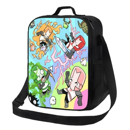 

Game Castle Crashers Lunch Bag Tote Shoulder Bags Insulated Lunch Box Picnic Beach Work