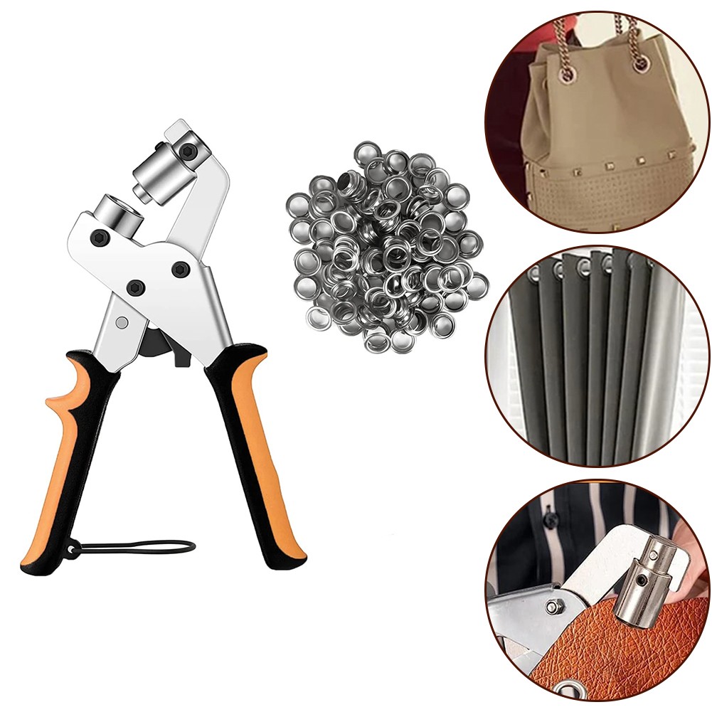 Repetitive Work Easy To Use Eyelet Pliers Easy To Use Grommet Hand Press Kit