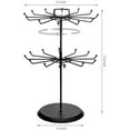 thumbnail image 2 of MyGift Jewelry Organizer Tower, Bracelet Display Stand, Black Metal, 2 of 7