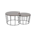 thumbnail image 2 of Mesa de Centro Kessa Muebles Nogal 76 x 45 x 76 cm, 2 of 5