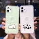 thumbnail image 2 of Creative Bear Panda Animal Teléfono Caso Para IPhone 11 12 13 Pro Max Transparente A Prueba De Golpes Lente Protección X XS XR 7 8 Plus Carcasa Cubierta, 2 of 4