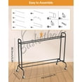 thumbnail image 6 of Tilt Basketball Rack Ball Storage Holder - Tilt Basketball Shooting Training Rack, Garage Sports Equipment Organizer, Outdoor and Indoor Rolling Balls Cart with Wheels, 6 of 7