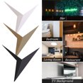 thumbnail image 3 of GoolRC Modern Minimalist Triangular Shape Wall Wrought Energy-Saving Wall Bedroom Study Hotel Bedside, 3 of 7