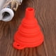 thumbnail image 4 of Batería de Cocina Mini embudo plegable de silicona, tolva, relleno, cocina, herramienta de cocina (rojo) Tmvgtek Libre de BPA, 4 of 6