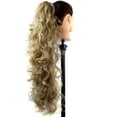 thumbnail image 2 of QUYUON Clip in Hair Extensions for Women Long Straight Wigs Ponytail Extension for Daily Use Hairpieces Party Wigs Hair Type Q838, 2 of 7