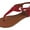 2207Burgundy, variant on Starbay Women's Fashion Studded Summer Beach Thong Gladiator Sandals Flats