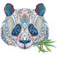 thumbnail image 3 of 3D Pattern Wooden-Puzzle, Adult Children Creative Animal Shaped Jigsaw Puzzle, Irregular Building Block Puzzle Educational Toy, Home Family Artwork Décor, Holiday Birthday Gift Set (A5, Panda), 3 of 8