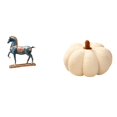 thumbnail image 1 of Escultura De Peluche De Calabaza Y Caballo De Pie Para Escritorio, Sofá, Estantería, Sala De Estar, Dormitorio, Decoración De Cojín Feng Shui De Halloween, 1 of 8