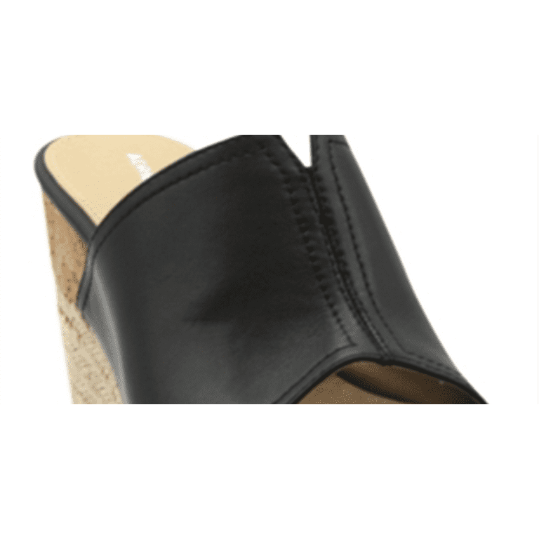 Adrienne vittadini cherli platform wedge slide sale