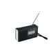 thumbnail image 3 of Radio Portátil Am y FM, Utiliza 2 Pilas AA, con Bocina Altavoz, con Antena Ajustable con Banda Lampara LED Recargable, 3 of 4