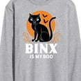 thumbnail image 3 of Hocus Pocus - Binx Is My Boo - Men's Long Sleeve T-Shirt, 3 of 5