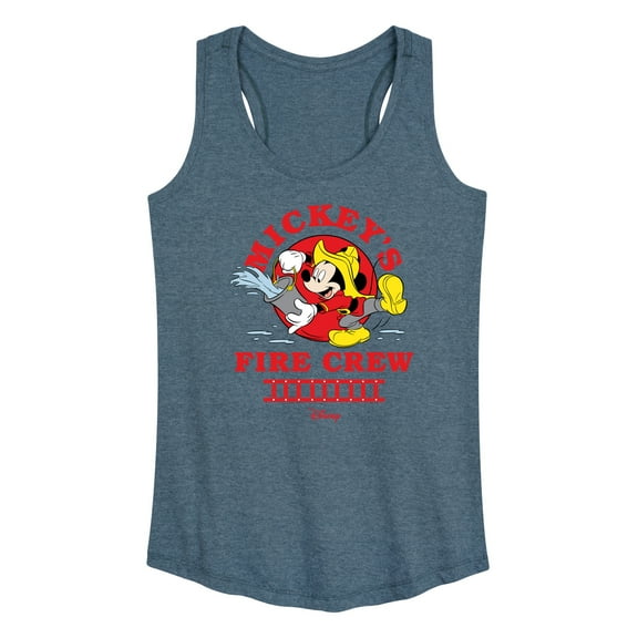 Disney - Firefighter Mickey - Fire Crew - Women's Racerback Tank Top