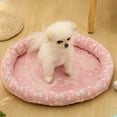 thumbnail image 4 of Vnanda Cooling Pet Bed for Small Medium Dog and Cat Plush Nest Puppy Sleeping Bed Sofa Cushion for Indoor Outdoor, 4 of 7