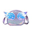thumbnail image 1 of Kmbangi Little Girls Zipper Shoulder Bag Wing Decoration Messenger Bag, 1 of 6