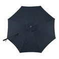 thumbnail image 5 of Mainstays 10' Round Offset Tilt Patio Umbrella and Base, Black, 5 of 8