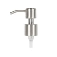thumbnail image 1 of Universal Soap Dispenser Head Replacement Spare Part Compatible With Standard Neck Sizes Durable Stainless Steel Brushed Finish Reusable For Kitchen And Bathroom Use, 1 of 2