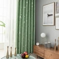 thumbnail image 3 of Blackout Curtains for Living Room Bedroom - Grommet Thermal Insulated Room Darkening Printed Curtains for Living Room Kids Bedroom Kitchen, Set of 2 Panels, 3 of 7