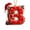Letter B # Styles1, variant on HJUYYUAH Xmas Letter Ornaments, Santa Hat Festive Initial Ornaments, Acrylic 2D Alphabet Christmas Decorations for Xtmas Tree Party GiftsN