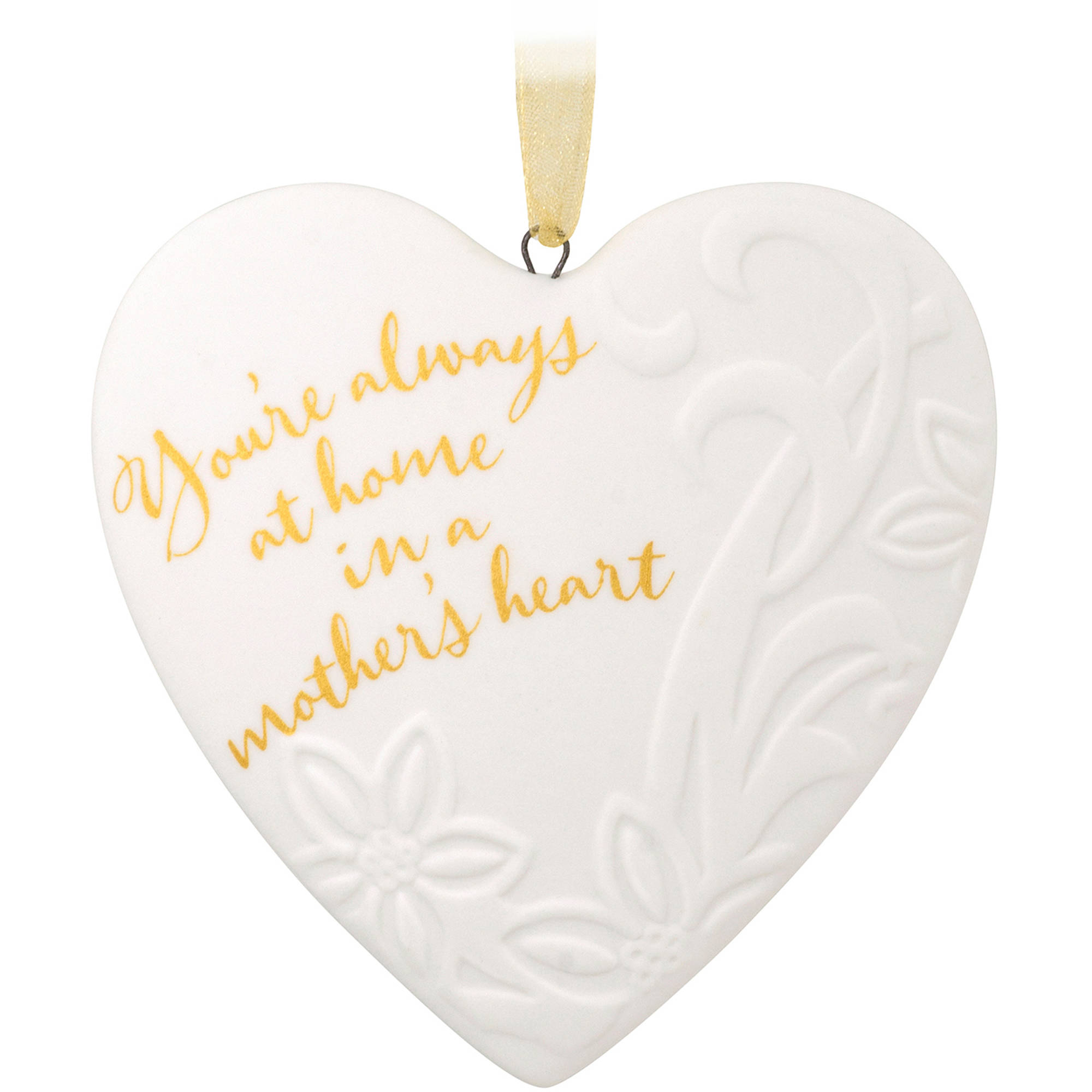 Hallmark 2016 Mother Porcelain Heart Ornament