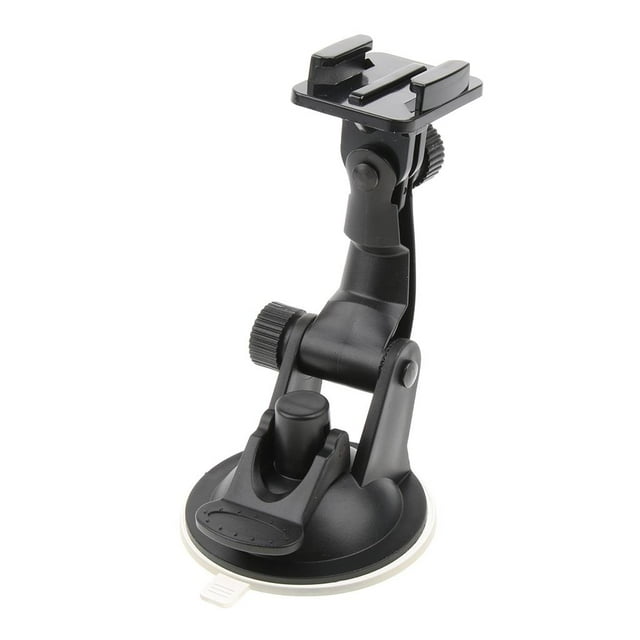 funtasica Suction Cup Camera Mount,/4and /8 Screw degree Rotation Car Windshield Mount Holder 70mm
