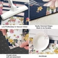 thumbnail image 3 of Pioneer Flower Floral Print Pattern Kitchen Rug Mat,Kitchen Runner Rugs Non Skid Washable,Decorative Kitchen Floor Mats for Kitchen,Sink,Laundry,17"X47", 3 of 5