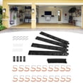 thumbnail image 4 of Efficient 64in Garage Storage System - Wall-Mounted Garage Organizer for Home - Garden Tool Organizer Hanger - Maximize Space and Keep Tools Neatly Arranged, 4 of 9
