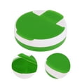 thumbnail image 3 of Unique Bargains 1 Pc 4 Grids Circular Rotating Pill Case Durable for Travel Green, 3 of 6