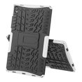 thumbnail image 1 of Pour Lenovo Tab P11 Texture de Pneu Étui de Protection Antichoc TPU+PC avec Support, 1 of 5
