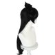 thumbnail image 2 of Peluca de cosplay de anime negra, pelo largo y liso con flequillo, 2 of 3