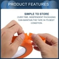 thumbnail image 7 of Unique Bargains Masking Tape, DIY Car Auto Paint Painters Tape, 1 Pc Orange 0.8 Inches x 60.1 Yards, 7 of 7