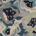 thumbnail image 5 of SAFAVIEH Martha Stewart Poppy Floral Wool Area Rug, Blue, 3' x 5', 5 of 5
