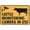 Warning Sign 2, variant on Caution Alarm Will Sound If Door Opens Sign For House, 8"x12" Premium Aluminum Yard Sign, Sun-Proof Rust-Free Security Sign